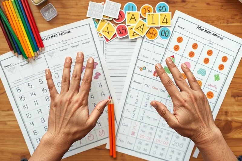 affordable early math activities lesson — Affordable Early Math Activities Lesson (the finished result)