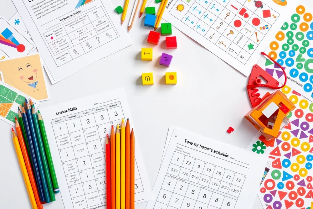 early math activities lesson plans & schedules — Early Math Activities Lesson Plans & Schedules (the finished result)