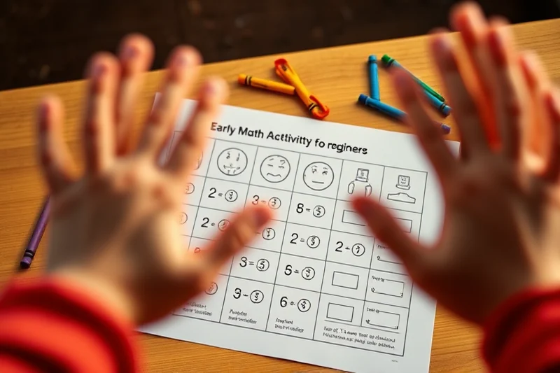 early math activities printables worksheets for beginners — Early Math Activities Printables Worksheets For Beginners (step by step)