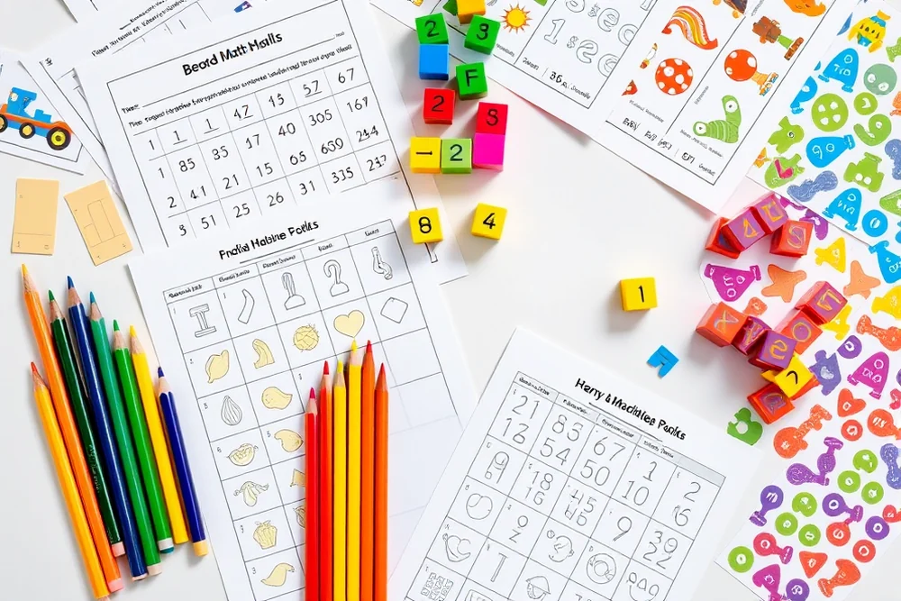 early math activities printables & worksheets — Early Math Activities Printables & Worksheets (the finished result)