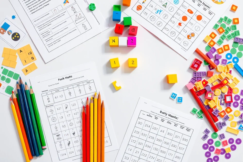 early math activities progress & assessment — Early Math Activities Progress & Assessment (the finished result)