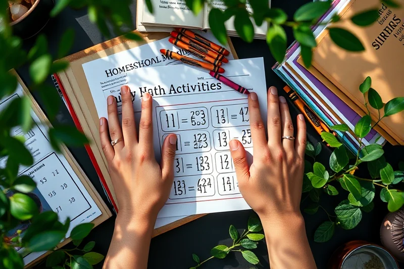 simple early math activities worksheets — Simple Early Math Activities Worksheets (the finished result)
