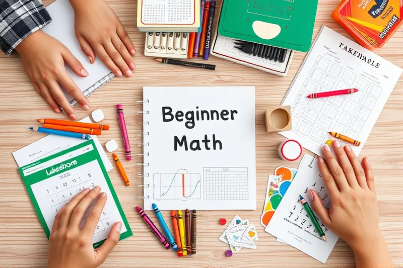 beginner early math activity center lakeshore — Beginner Early Math Activity Center Lakeshore (the finished result)