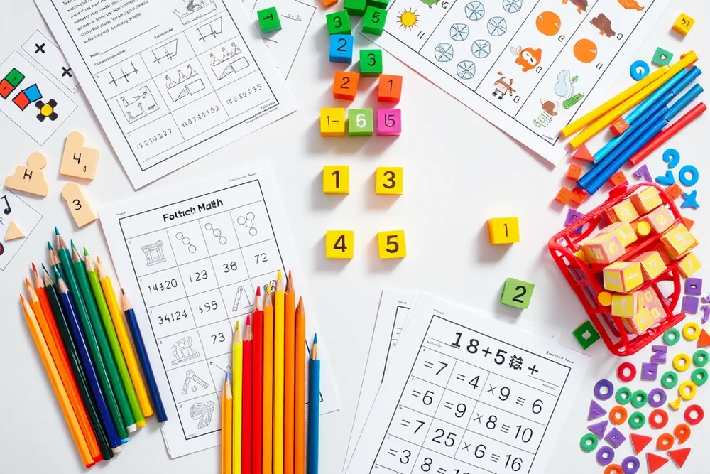 beginning preschool math activities — Beginning Preschool Math Activities (the finished result)
