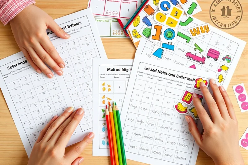 best beginning preschool math activities — Best Beginning Preschool Math Activities (the finished result)