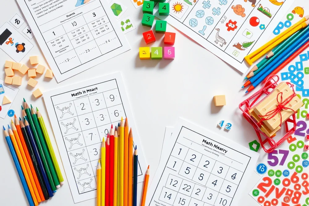 budget beginning preschool math activities — Budget Beginning Preschool Math Activities (ingredients)