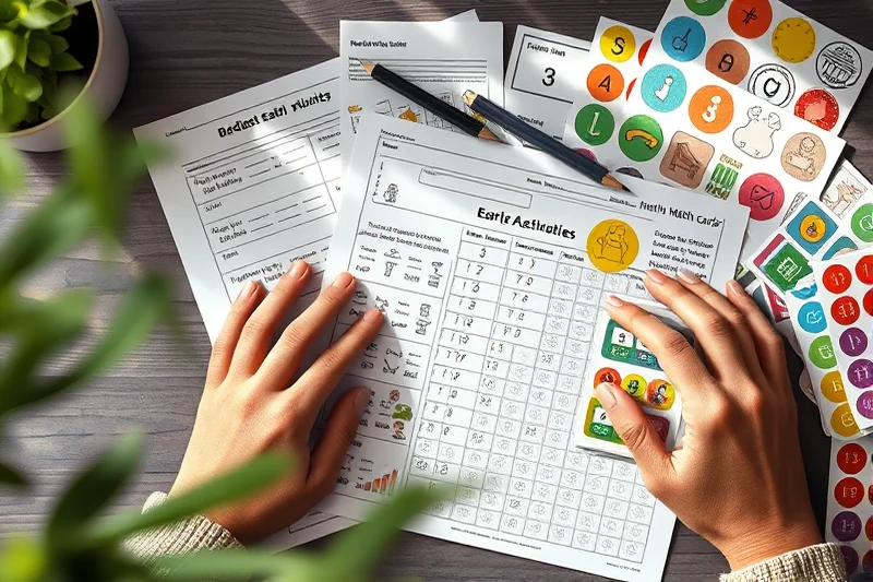 budget early math activities guide — Budget Early Math Activities Guide (the finished result)