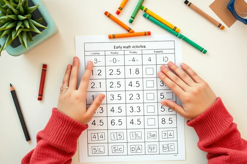 early math activities activities games examples ā Early Math Activities Activities Games Examples (step by step)
