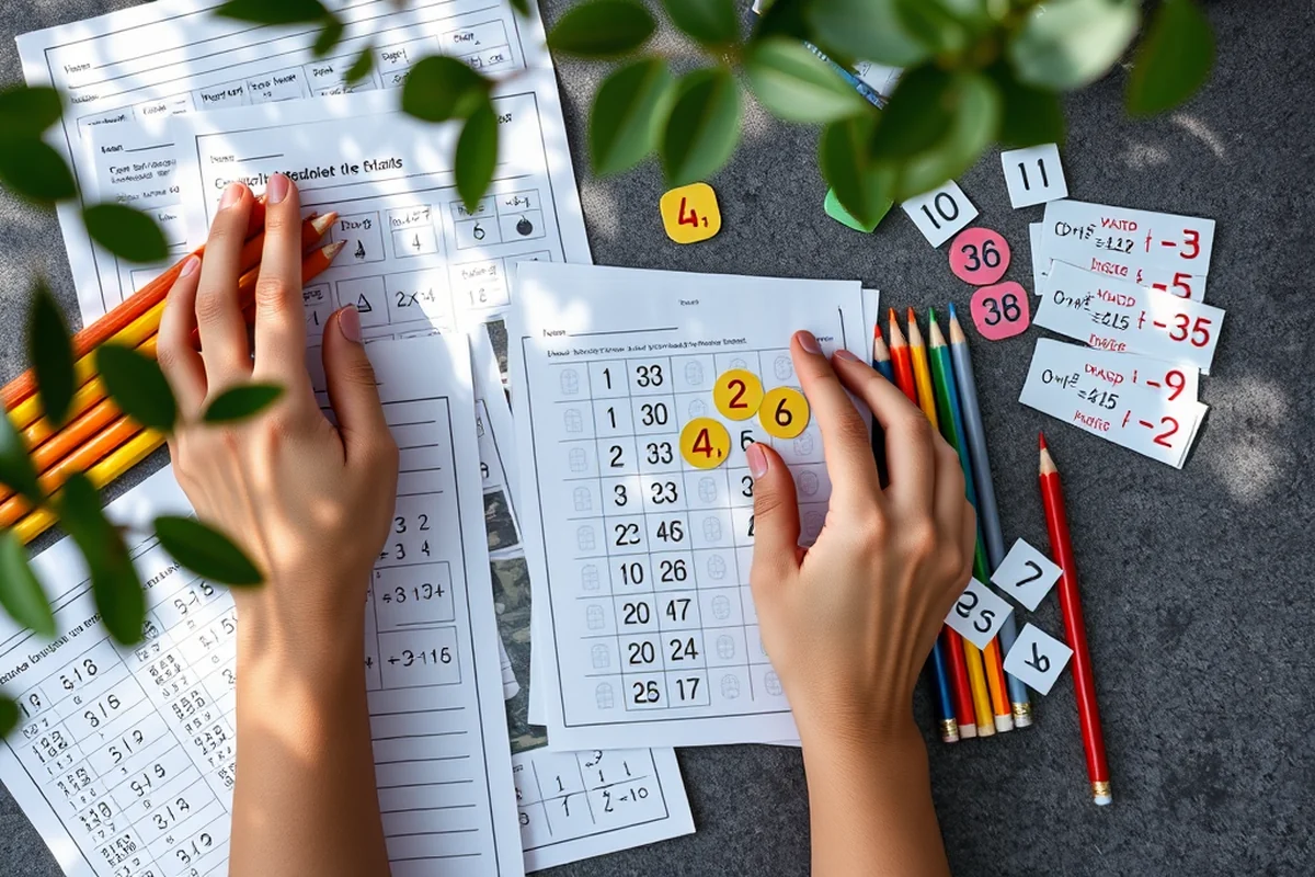 early math activities budget on a budget — Early Math Activities Budget On A Budget (the finished result)