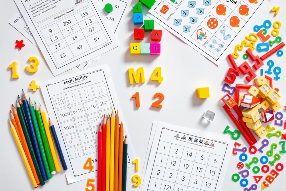 early math activities for preschoolers — Early Math Activities For Preschoolers (the finished result)