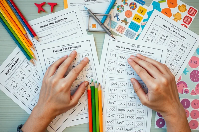 early math activities games for beginners — Early Math Activities Games For Beginners (the finished result)