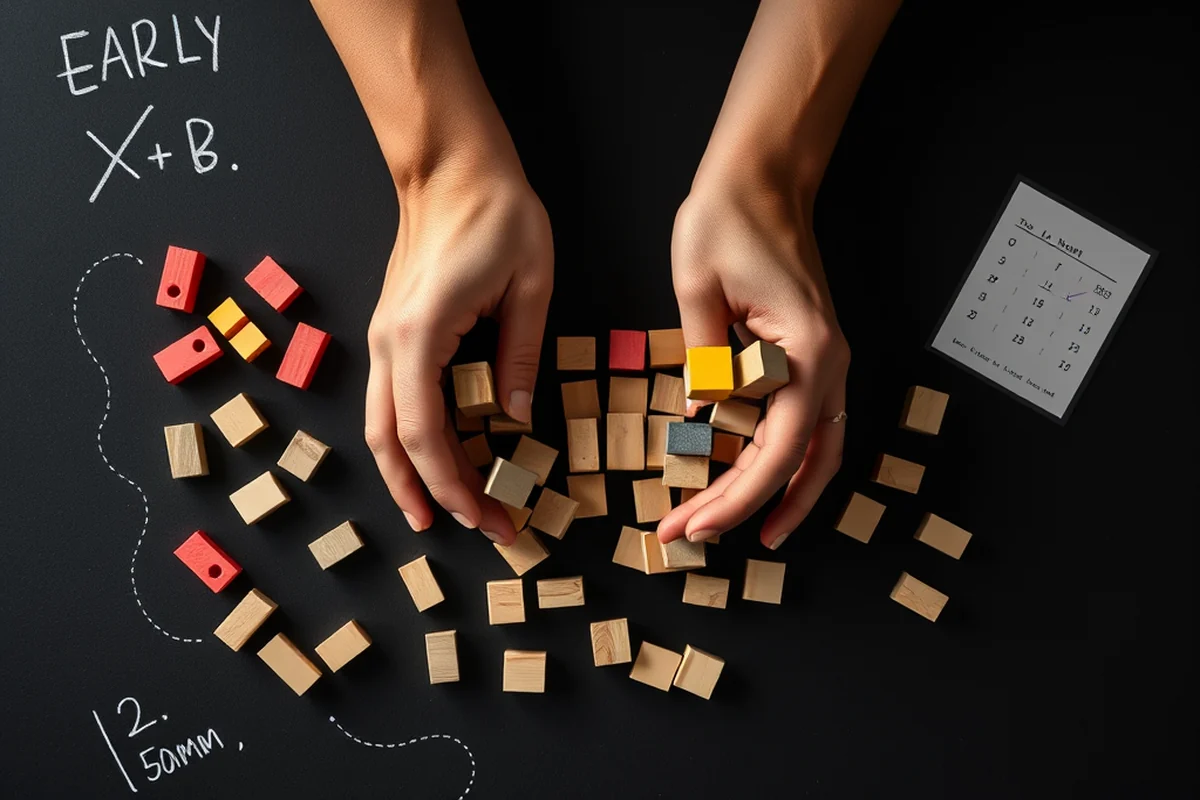 early math activities grade on a budget — Early Math Activities Grade On A Budget (the finished result)
