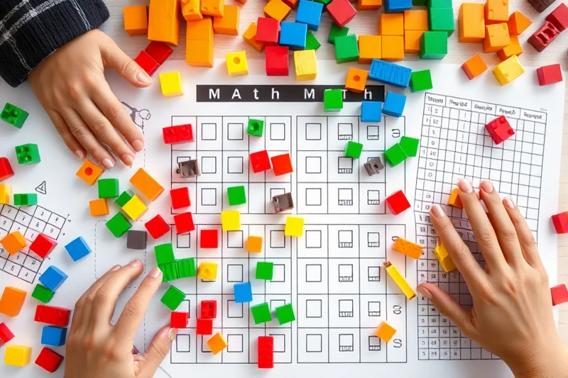 early math activities lesson checklist — Early Math Activities Lesson Checklist (the finished result)
