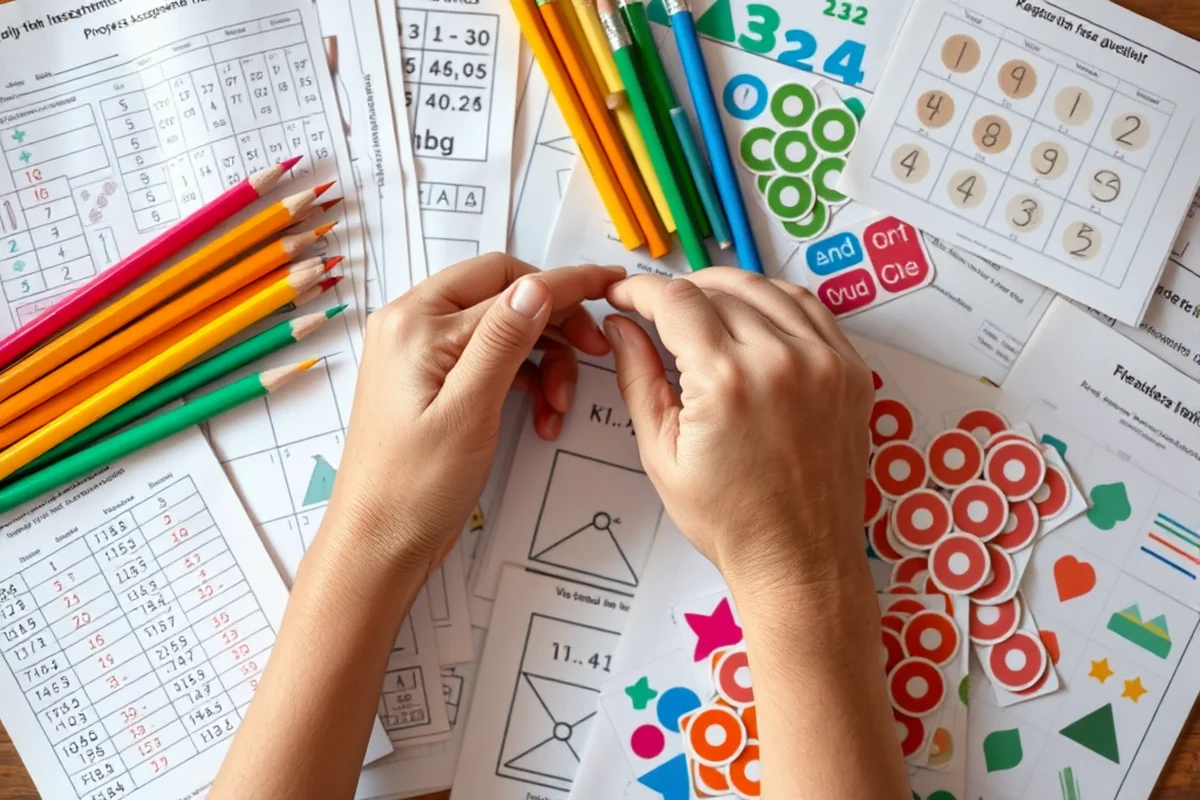 early math activities progress assessment checklist — Early Math Activities Progress Assessment Checklist (the finished result)