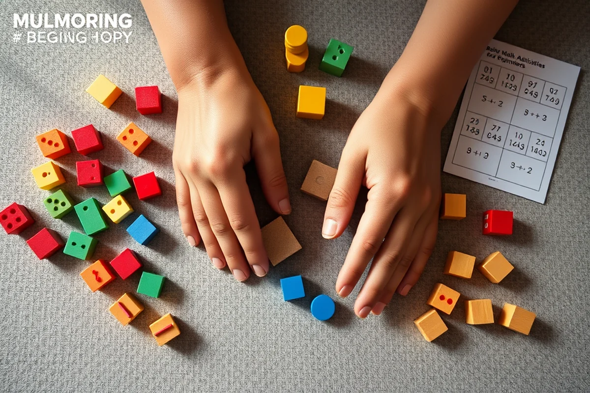 early math activities progress for beginners — Early Math Activities Progress For Beginners (the finished result)