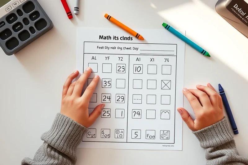 easy early math activities budget — Easy Early Math Activities Budget (step by step)