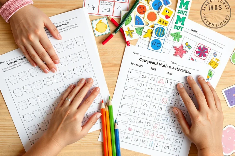 fast early math activities for preschool — Fast Early Math Activities For Preschool (the finished result)