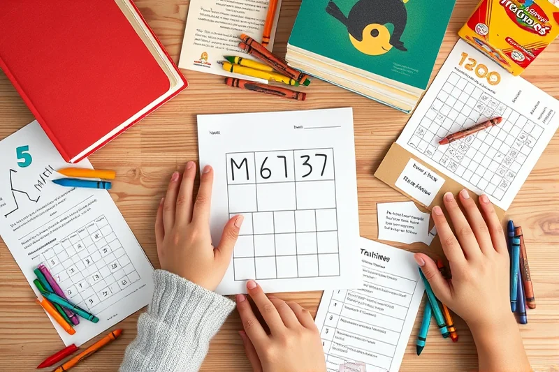 homemade early math activities for beginners — Homemade Early Math Activities For Beginners (the finished result)