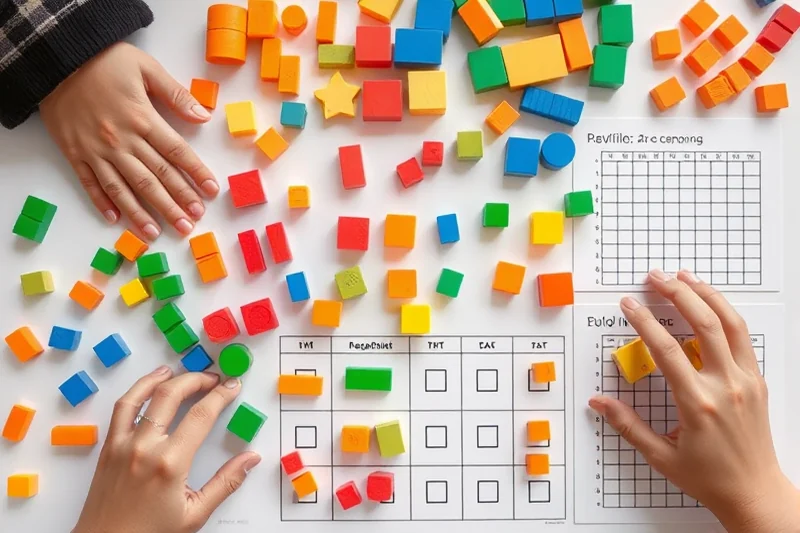 minimalist early math activities tips — Minimalist Early Math Activities Tips (the finished result)