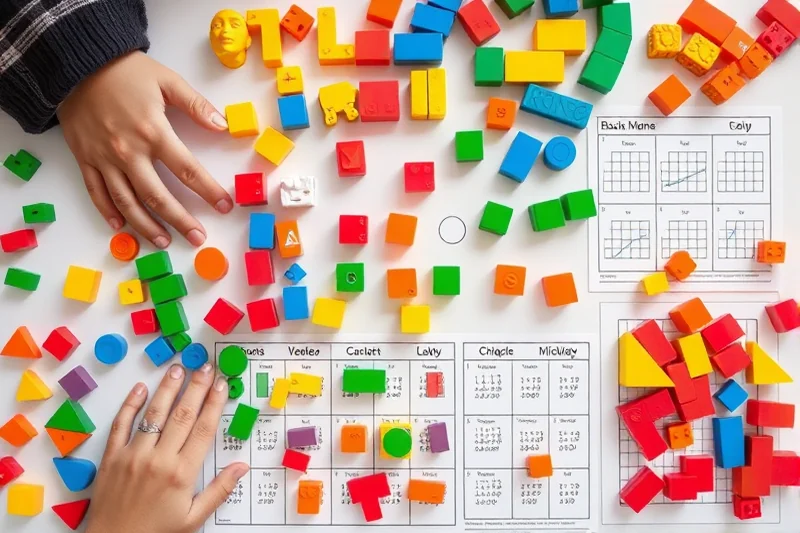 modern early math activities for preschool — Modern Early Math Activities For Preschool (the finished result)