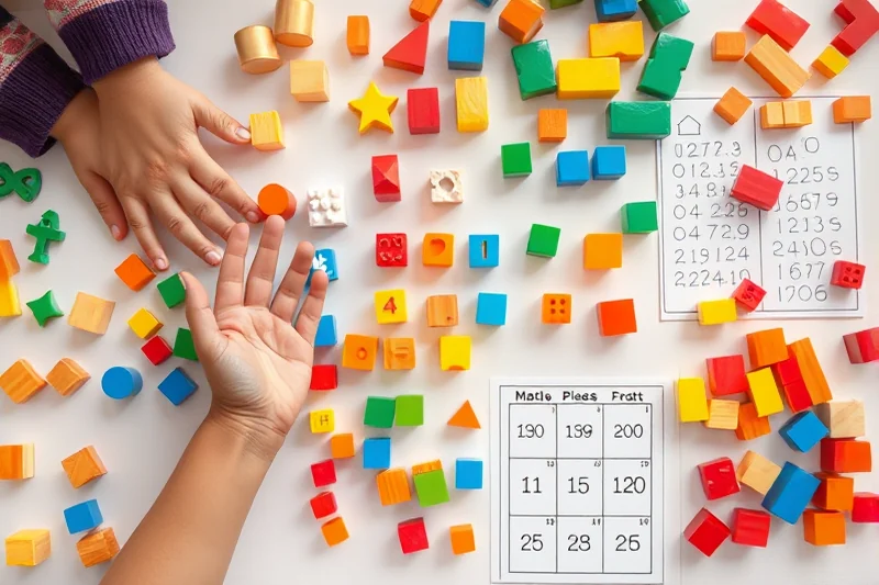 natural early math activities for toddlers — Natural Early Math Activities For Toddlers (the finished result)