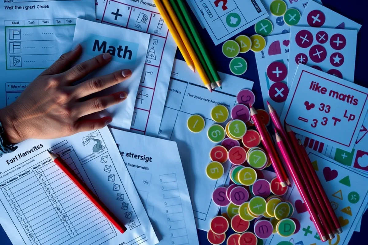 early math activities budget checklist — Early Math Activities Budget Checklist (the finished result)