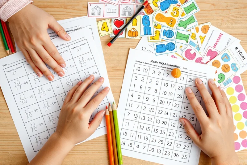 early math activities for preschoolers without tools — Early Math Activities For Preschoolers Without Tools (the finished result)