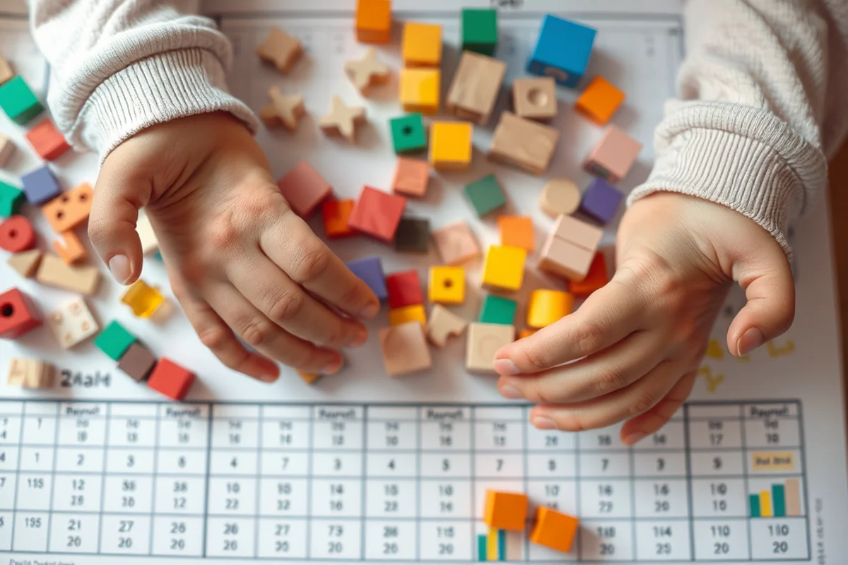 early math activities progress assessment printable — Early Math Activities Progress Assessment Printable (the finished result)
