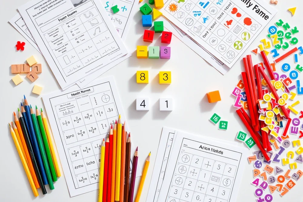 early math games for families — Early Math Games For Families (the finished result)