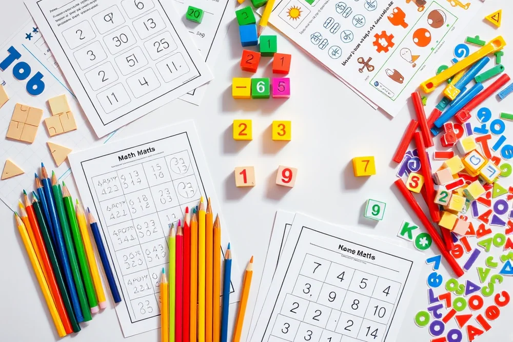easy early math activities — Easy Early Math Activities (ingredients)
