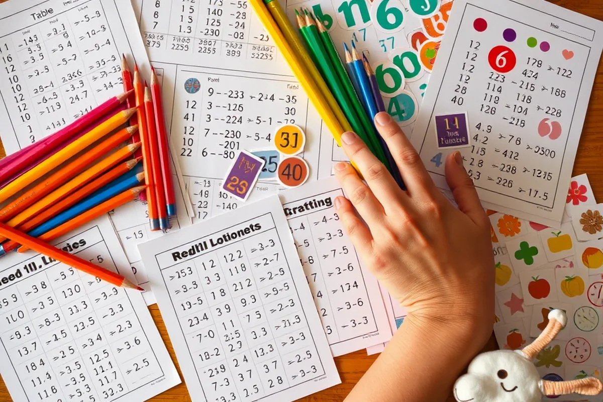 how to teach kids multiplication tables — How To Teach Kids Multiplication Tables (the finished result)