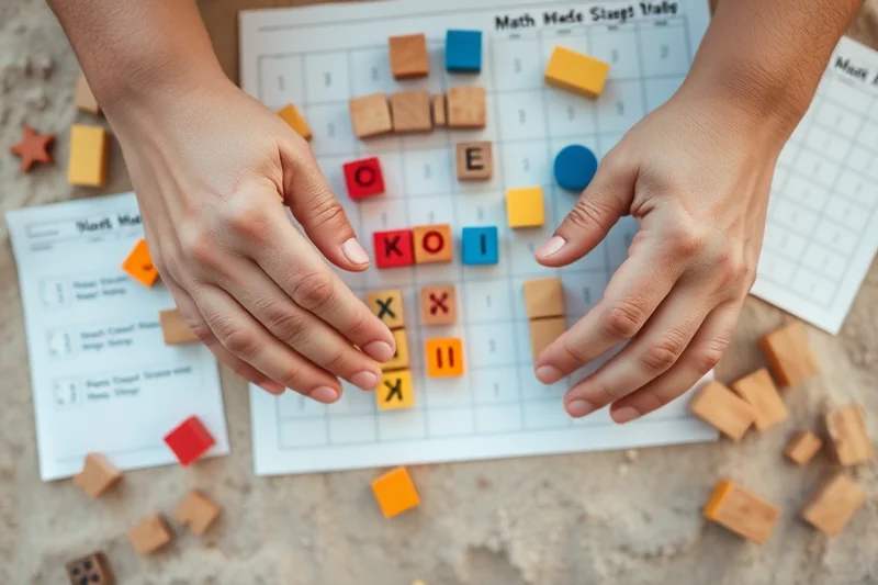 quick early math activities lesson — Quick Early Math Activities Lesson (the finished result)