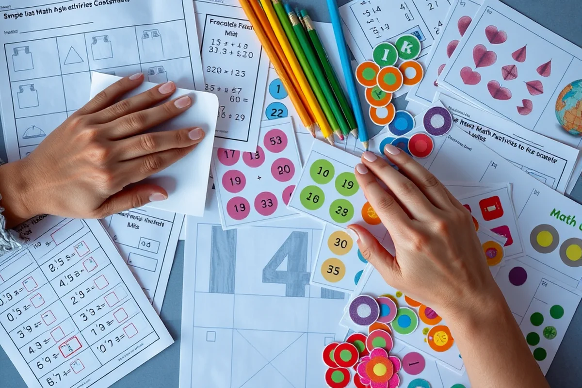 simple early math activities assessment — Simple Early Math Activities Assessment (the finished result)