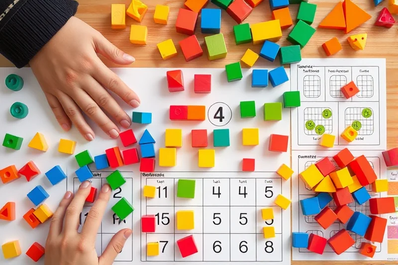 small early math activities — Small Early Math Activities (the finished result)