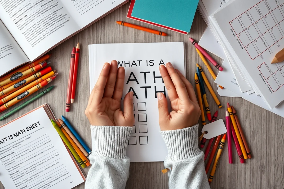 what is a math sheet — What Is A Math Sheet (the finished result)
