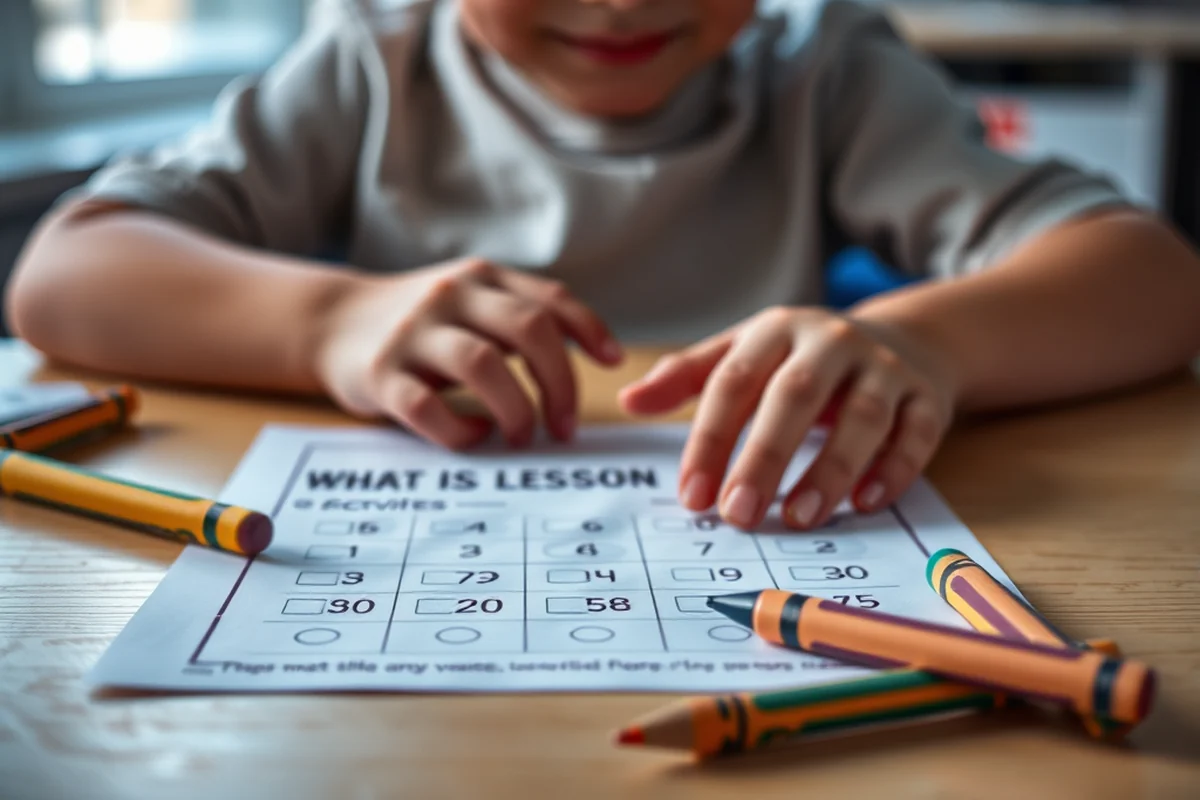 what is math lesson — What Is Math Lesson (step by step)