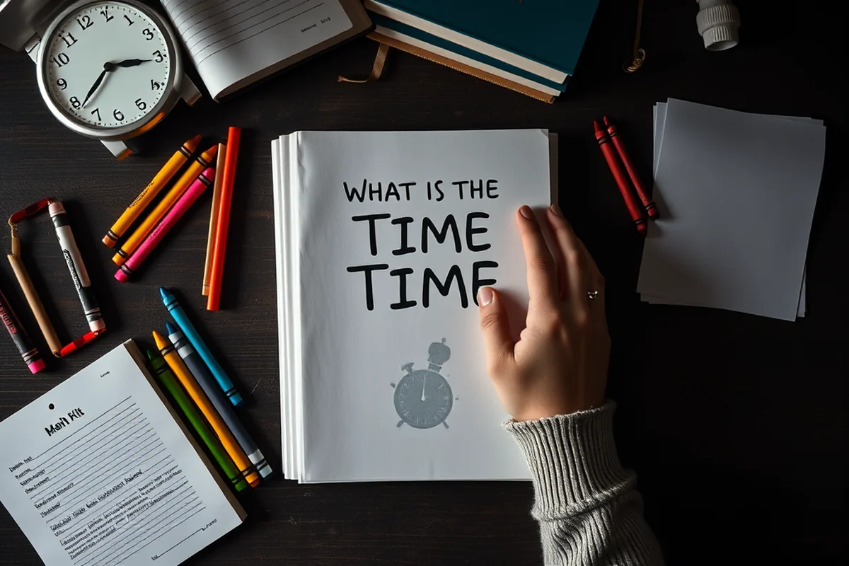 what is the time math — What Is The Time Math (the finished result)