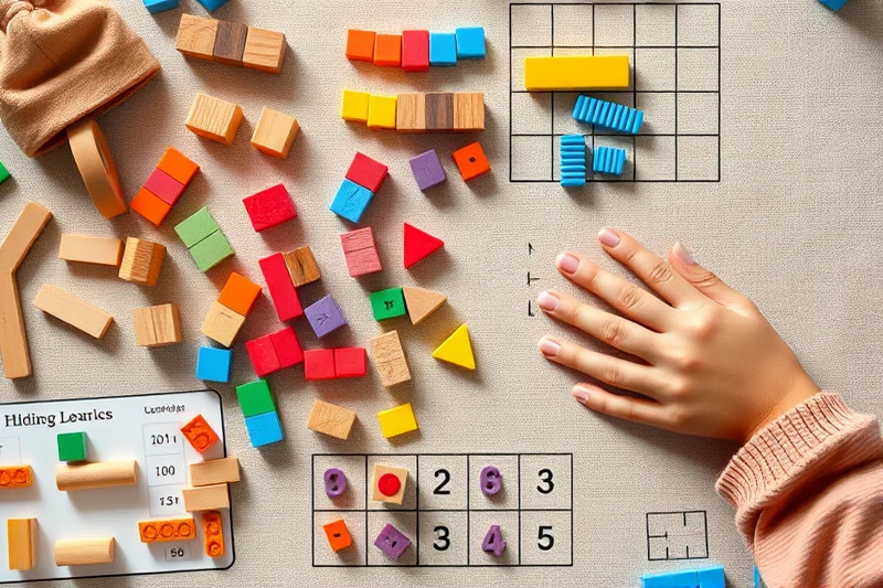 affordable budget early math activities — Affordable Budget Early Math Activities (the finished result)