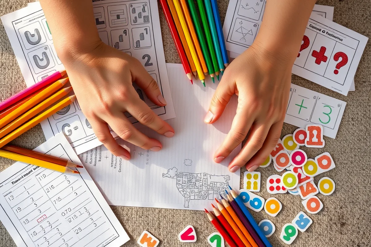 best budget early math activities — Best Budget Early Math Activities (the finished result)