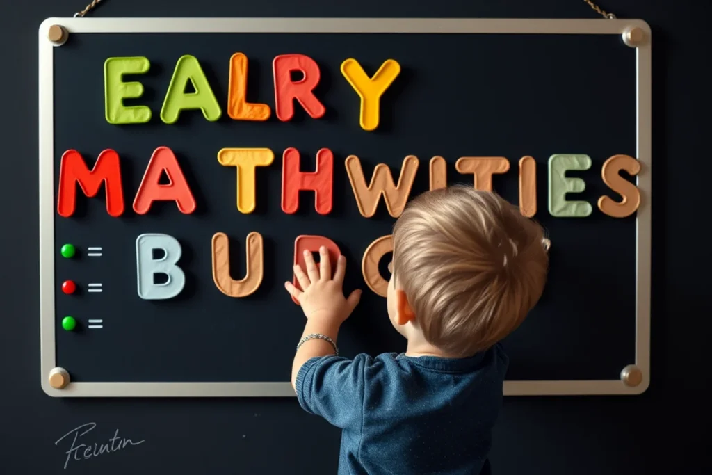 Early Math Activities Budget Examples