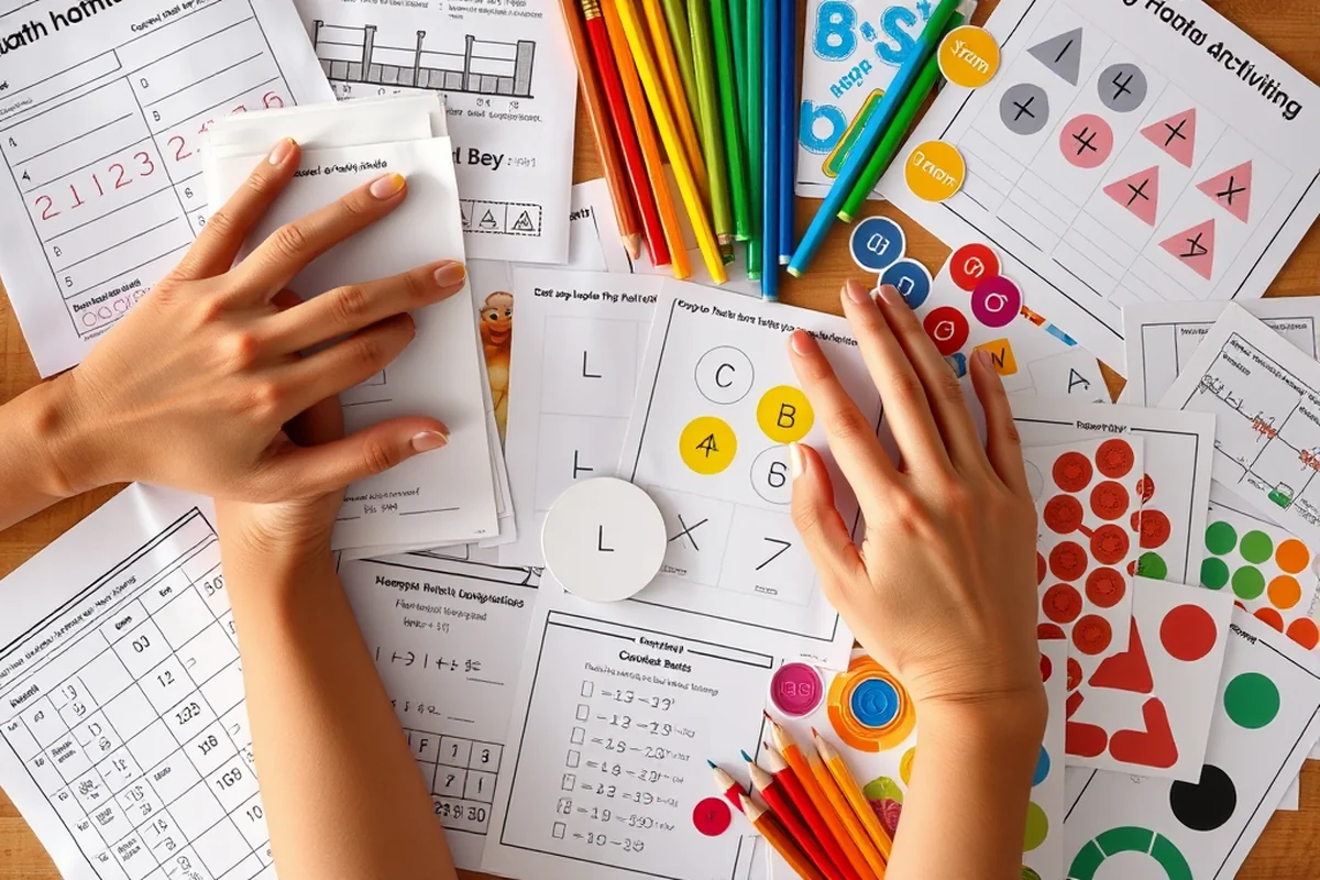 early math activities budget for beginners — Early Math Activities Budget For Beginners (the finished result)