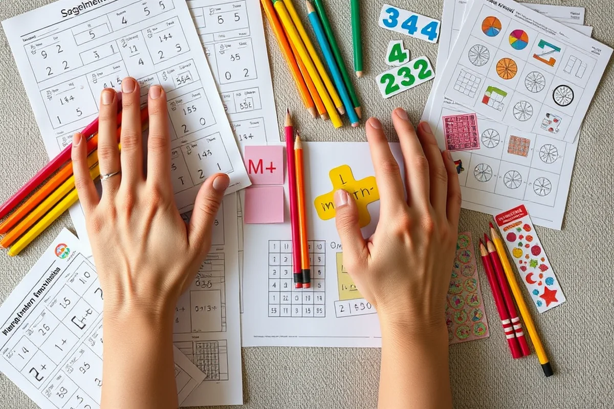 early math activities by age grade on a budget — Early Math Activities By Age Grade On A Budget (the finished result)