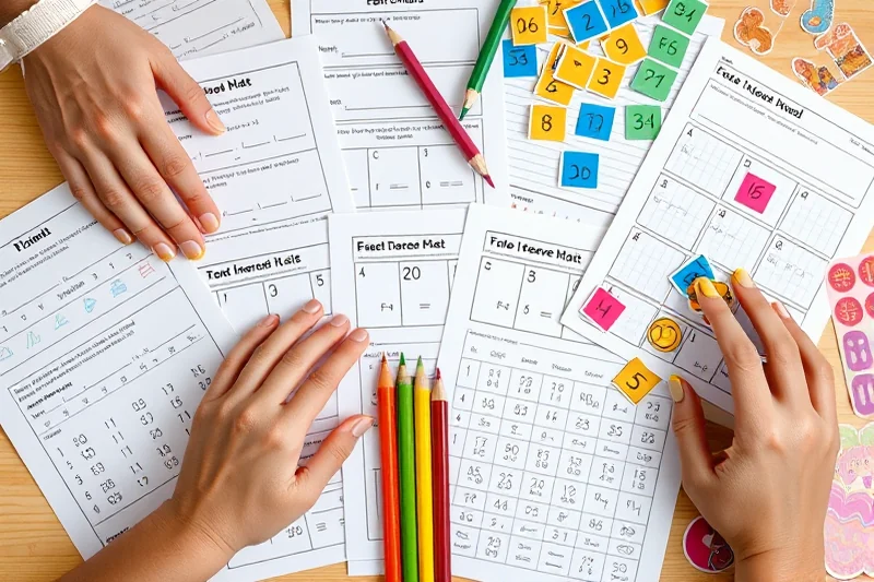 early math activities for beginners explained — Early Math Activities For Beginners Explained (the finished result)