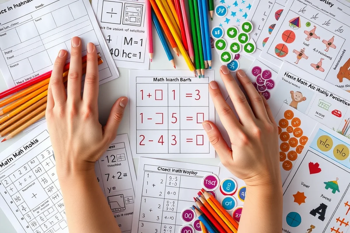 early math activities printables printable — Early Math Activities Printables Printable (the finished result)