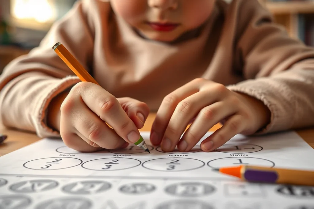 Early Math Activities Progress Assessment Examples