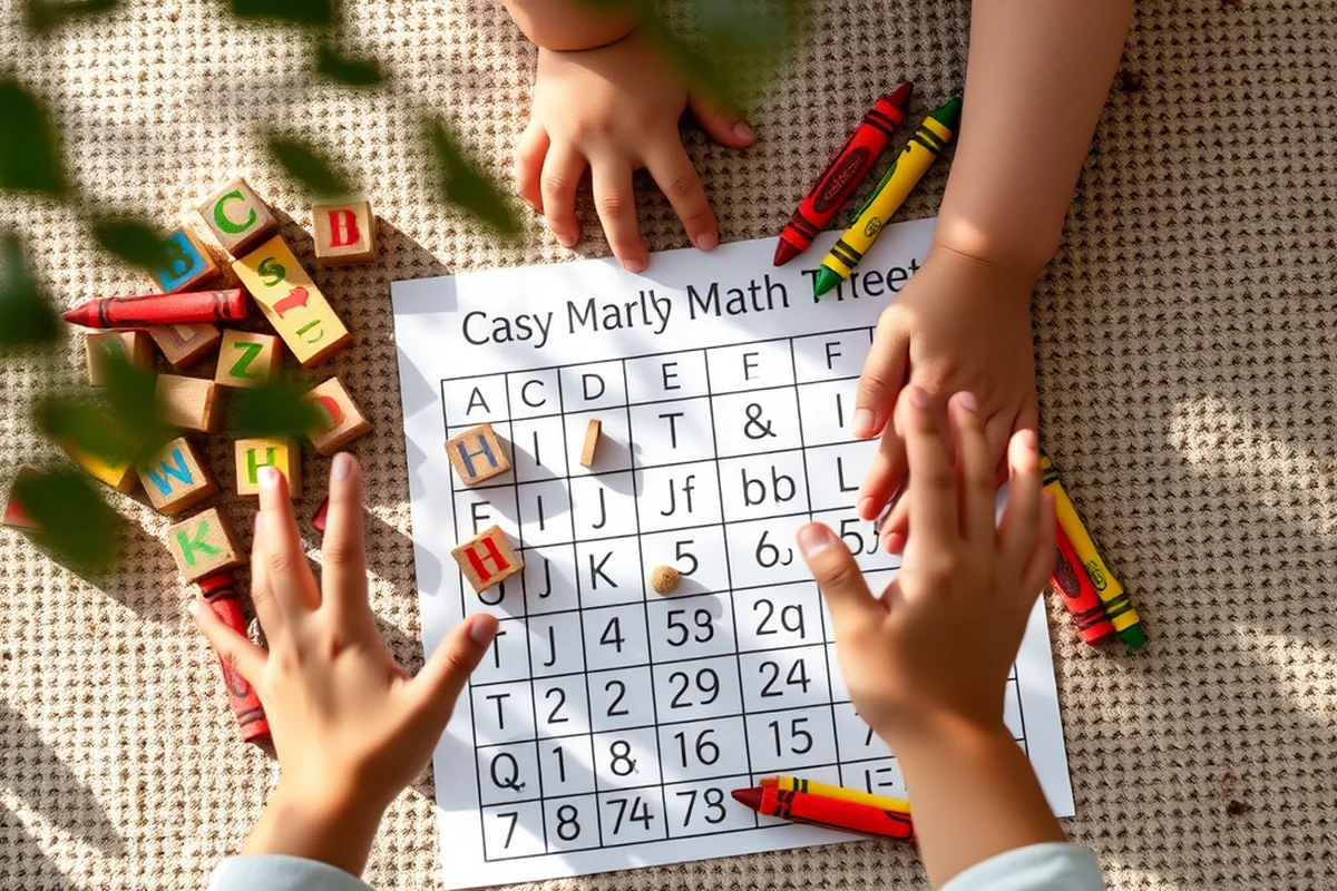 easy early math activities activities — Easy Early Math Activities Activities
