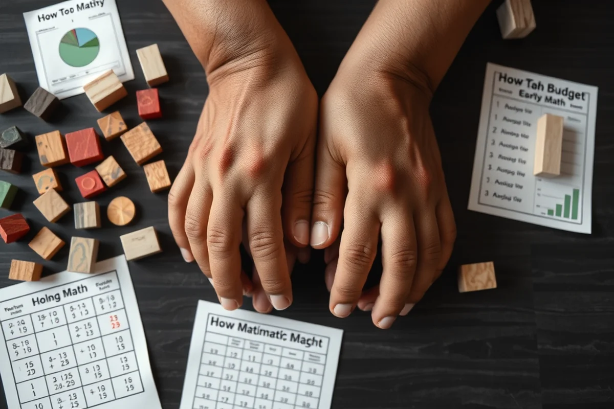 how to budget early math activities — How To Budget Early Math Activities (the finished result)
