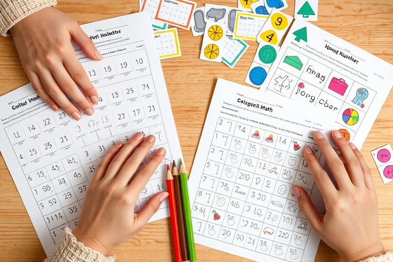 simple early finisher learning activities for math — Simple Early Finisher Learning Activities For Math (the finished result)